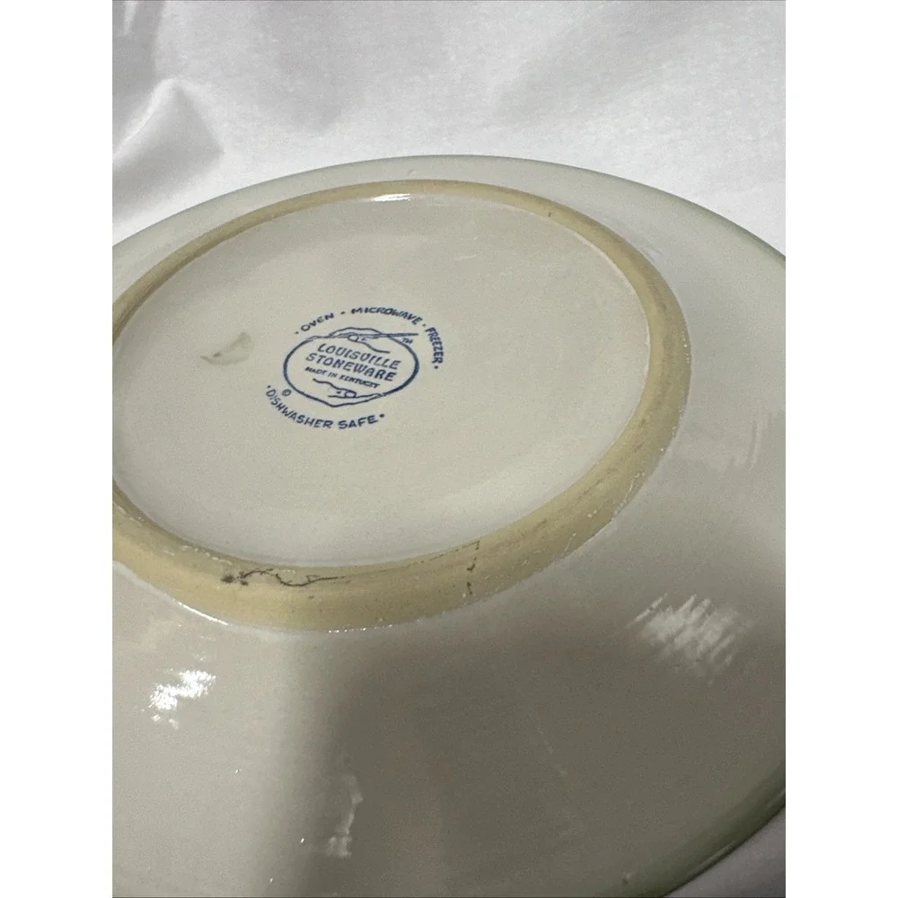 Louisville Stoneware‎ Pottery Pineapple Luncheon Plate 9-1/4